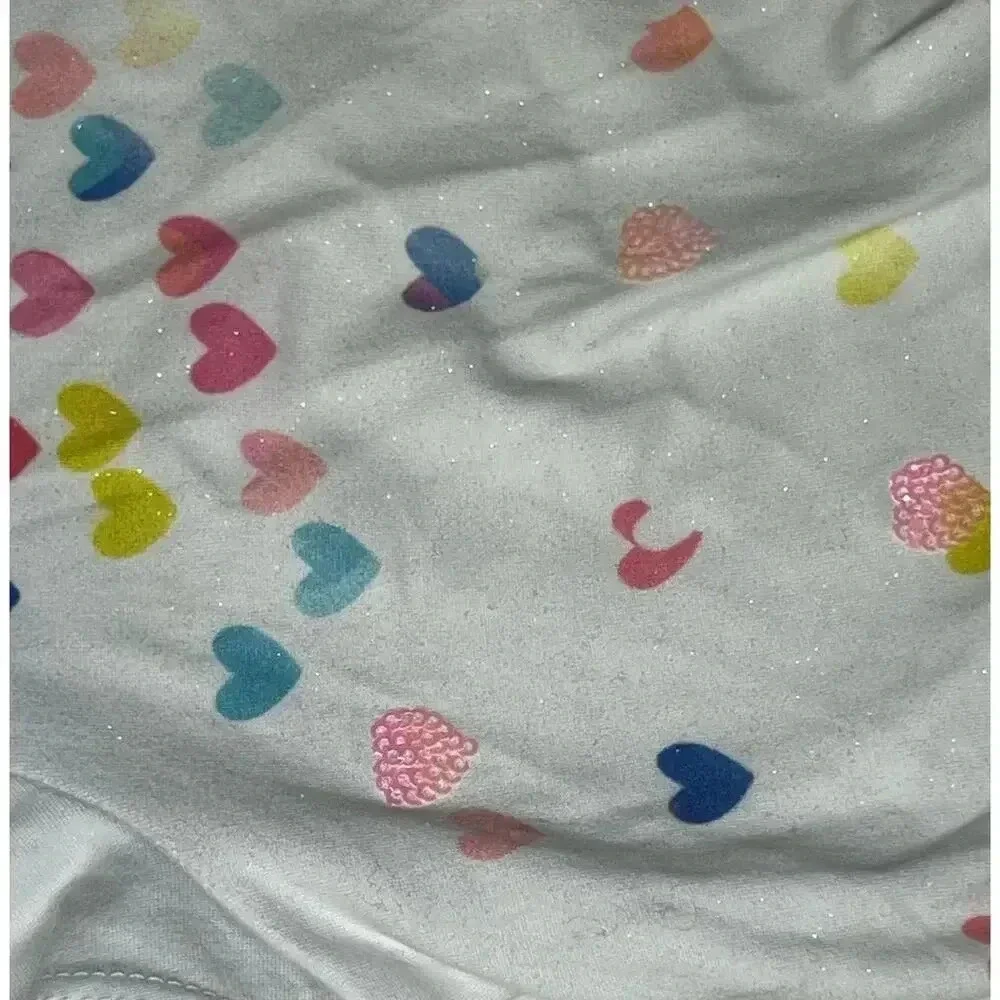 NWT Btween Cropped Valentine's Day Heart Shirt - Size 10/12